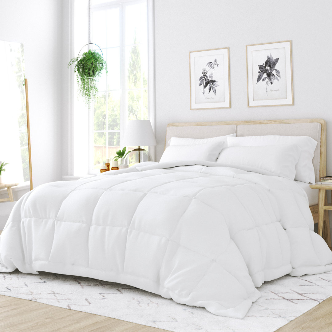 Nlasa All Season Down Alternative White Comforter/Duvet Insert